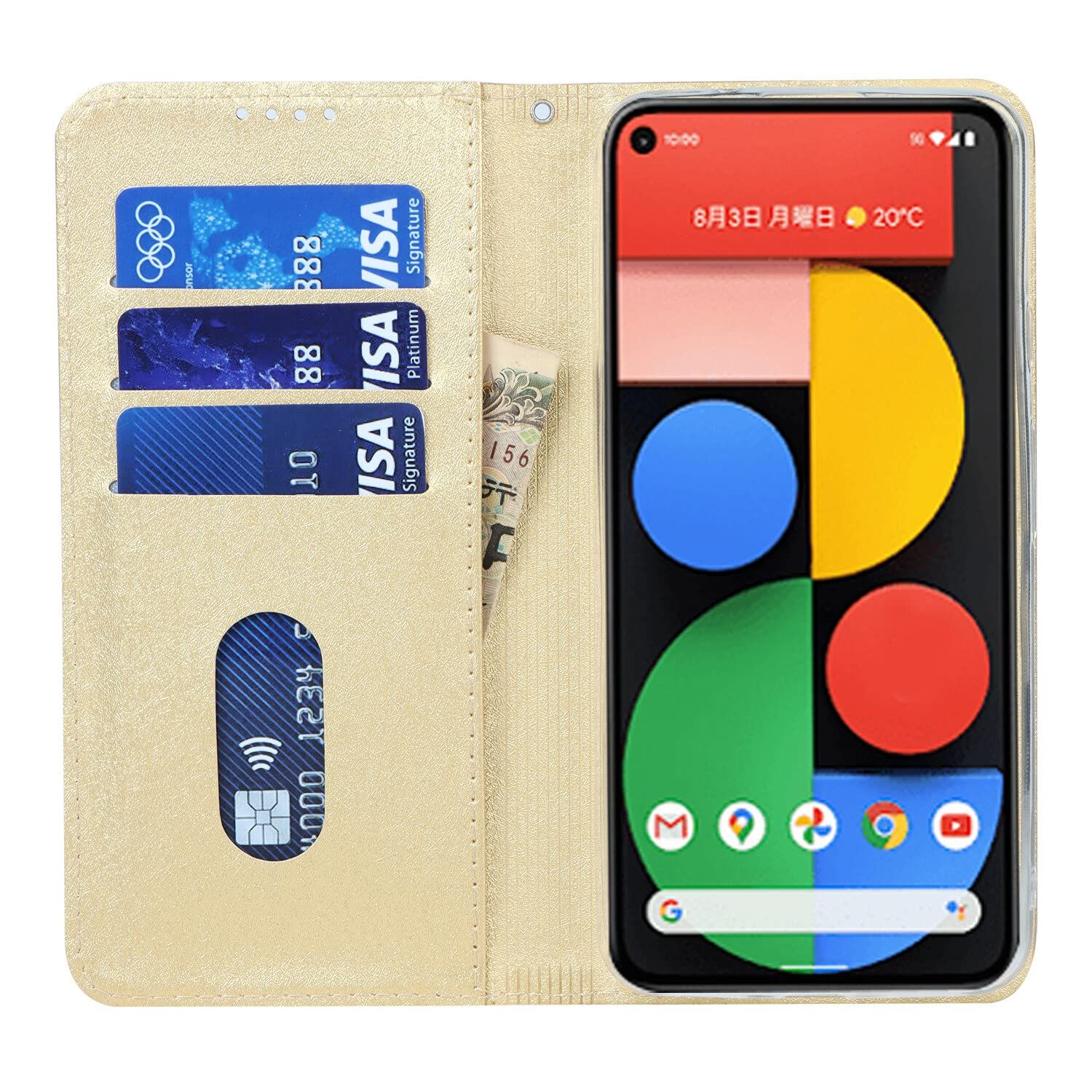 Eastwave for Google Pixel 5A ケース for pixel5a ケース 手帳型 for