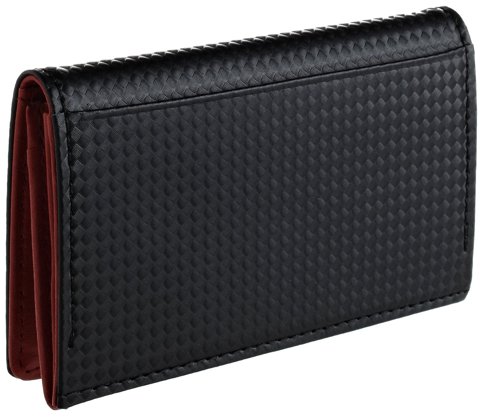 ノイ インテレッセ シャッテン 名刺入れ クロxレッド