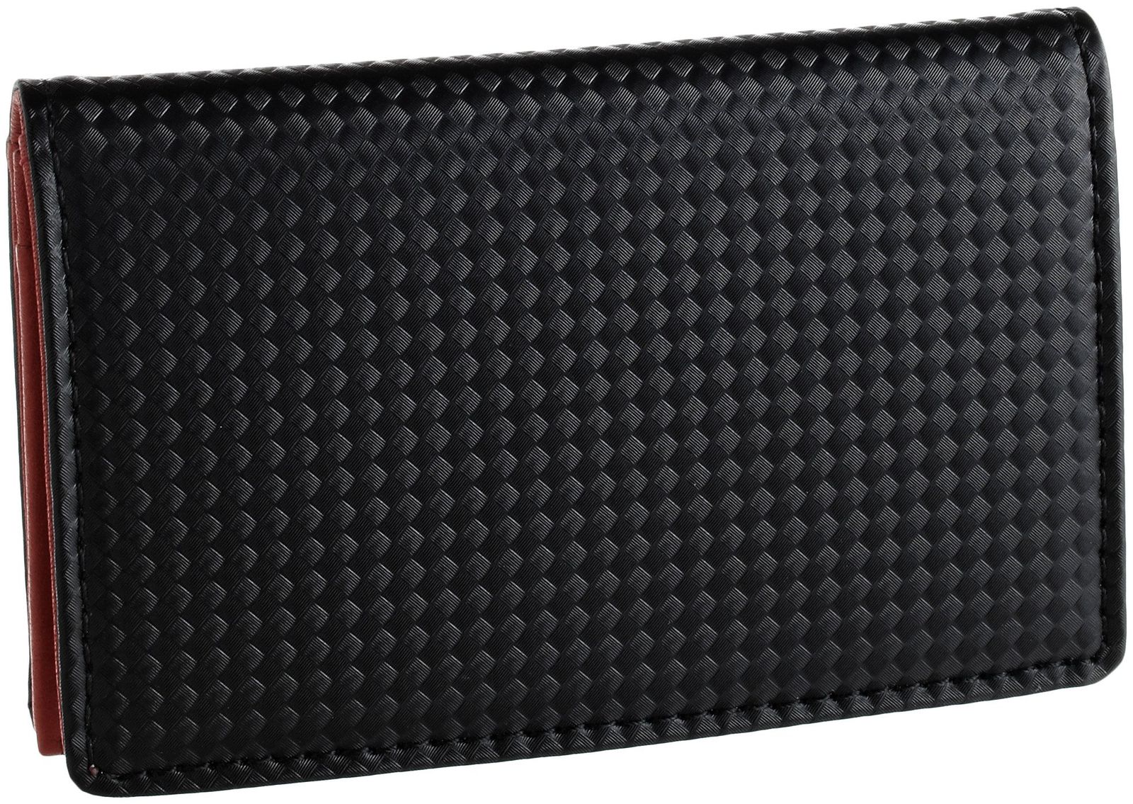 ノイ インテレッセ シャッテン 名刺入れ クロxレッド