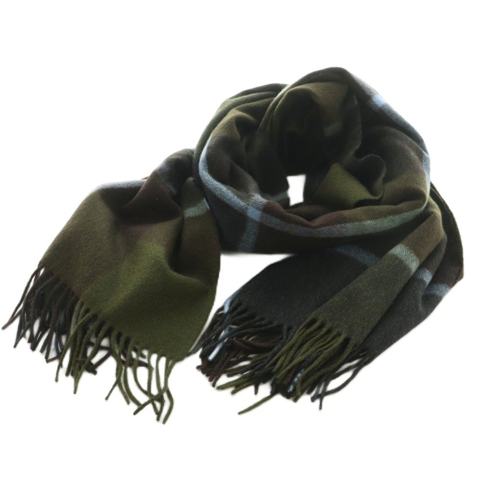 ジョシュアエリス JOSHUA ELLIS ストール カシミヤ チェック柄