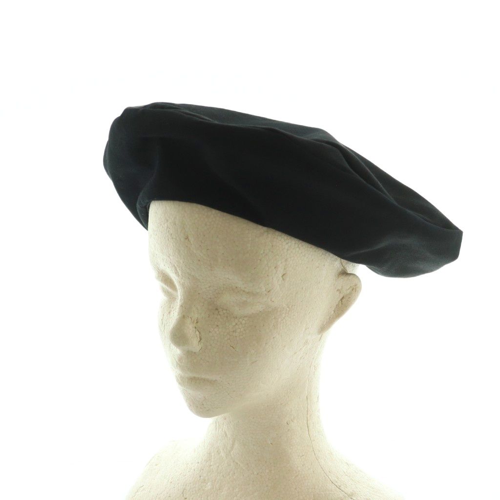 ヨウジヤマモトノアール YOHJI YAMAMOTO NOIR ベレー帽 帽子 レザー