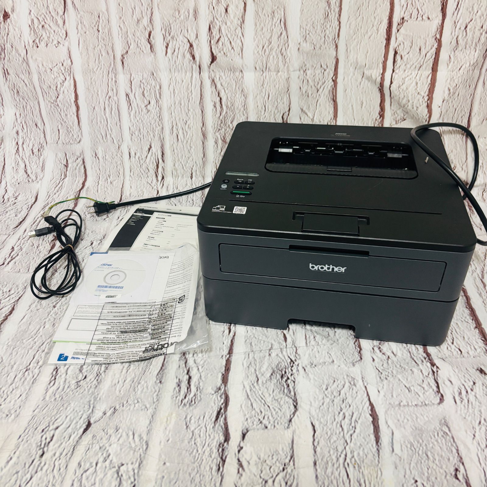 ブラザー brother HL-L2375DW モノクロレーザープリンター JUSTIO