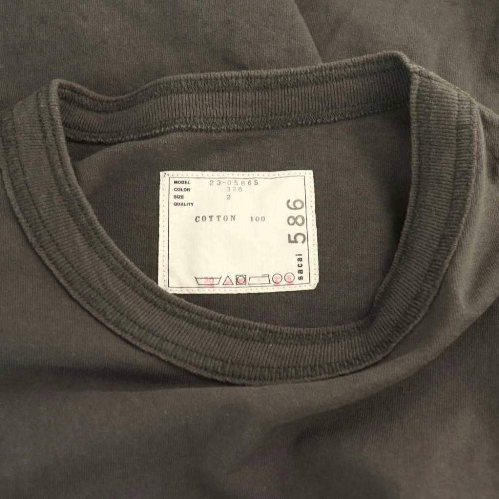 サカイ sacai 23-0586S Graphic LS T-Shirt ロングスリーブTシャツ