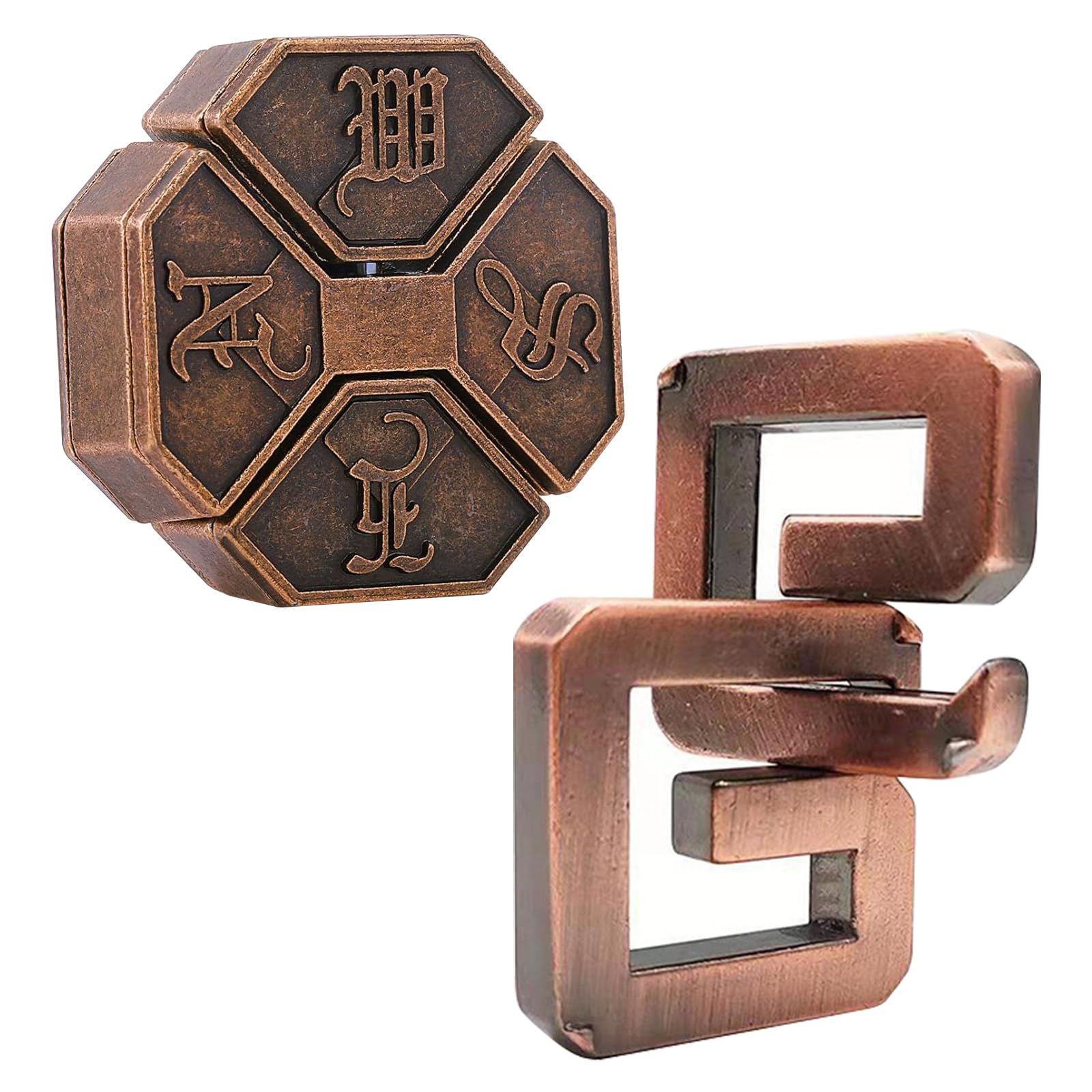 TVETE 知恵の輪 はずる 知恵の輪 セット ちえのわ 【2個パック