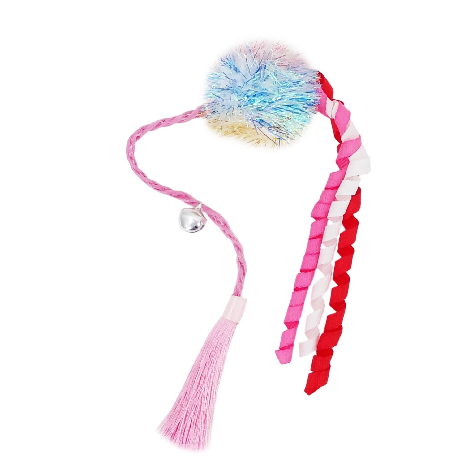 ペットプロ にゃんこのおもちゃBOX キラキラモールボール× セット