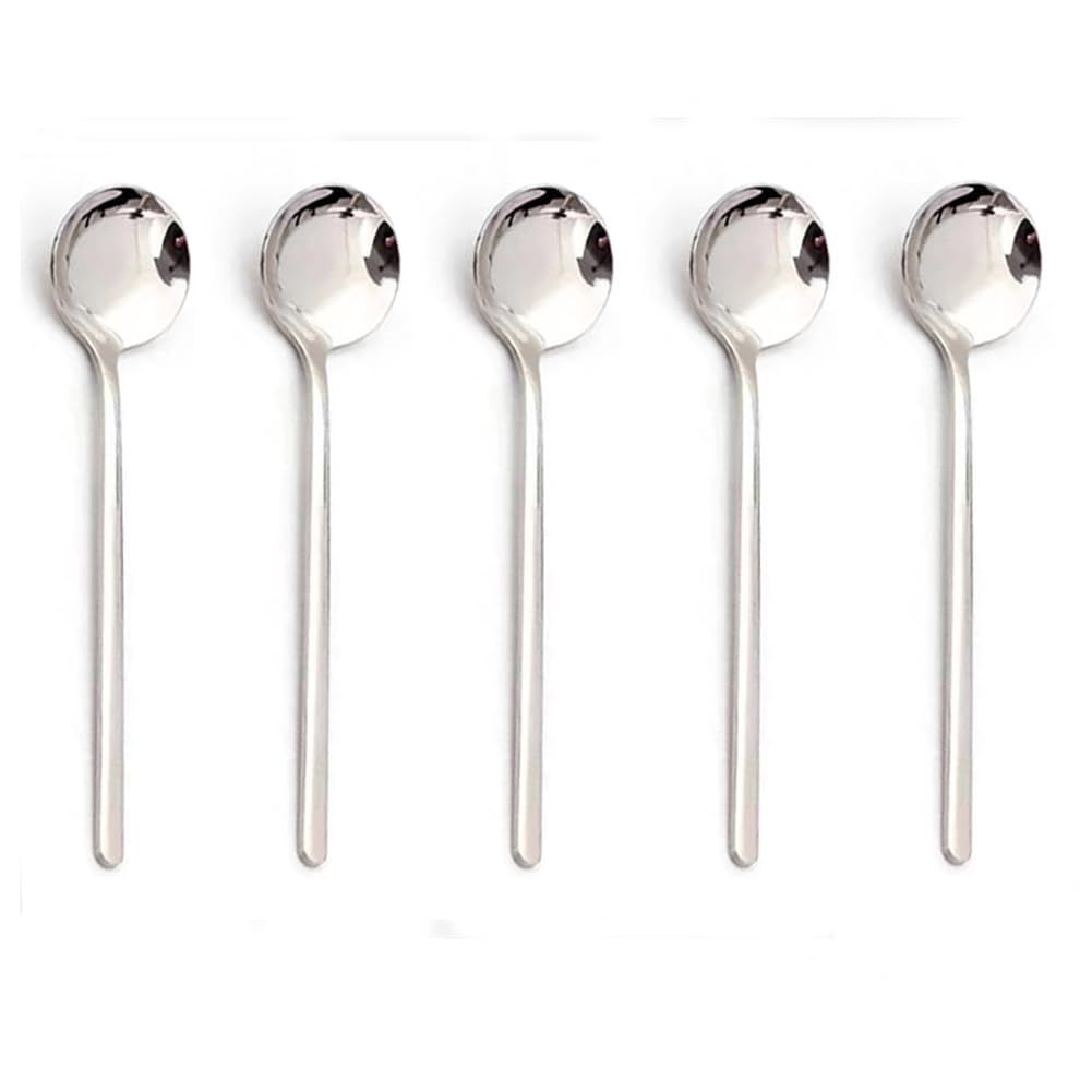 KXLCGYK ティースプーン コーヒースプーン 5本セット 13.5cm 小