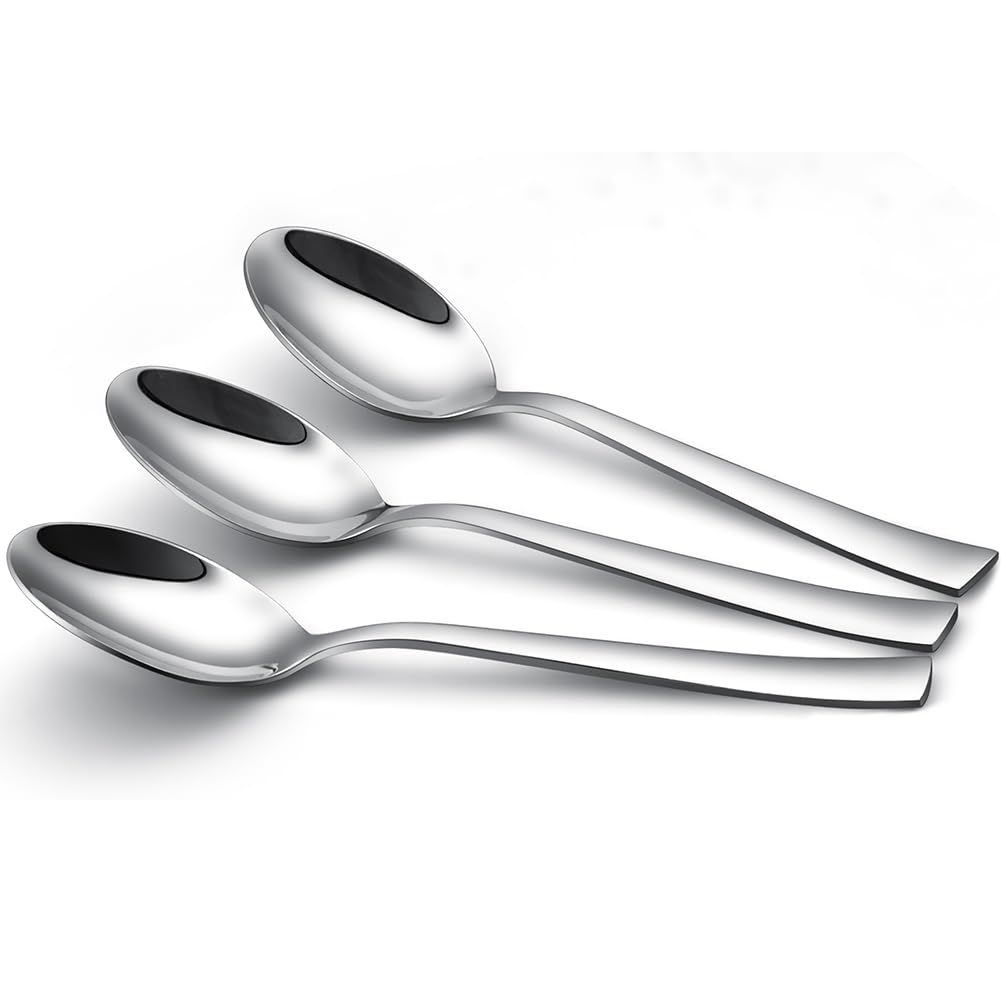 Erica Jasmin コーヒースプーン AOOSY ステンレス コーヒースプーン 3本セット 13cm 肉厚1mm 鏡面