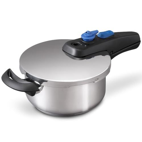 光熱費節約 時短 アイリスオーヤマ 圧力鍋 3.0 L IH対応 内側目盛り付 3層底 スライド開閉 圧力2段切替 安全ロック機能 片手鍋 KAR-3 シルバー