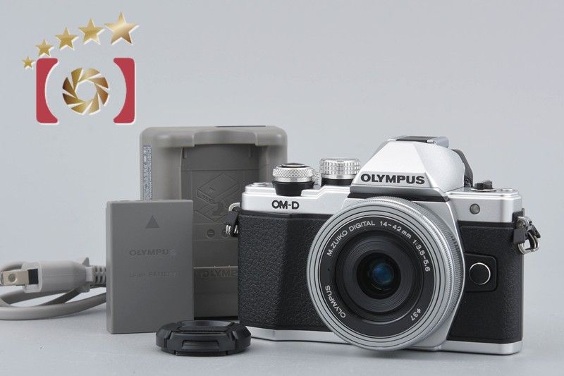 中古】OLYMPUS オリンパス OM-D E-M10 Mark II 14-42mm EZ レンズ