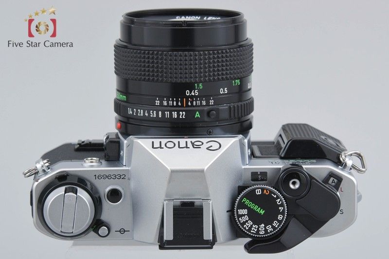 中古】Canon キヤノン AE-1 PROGRAM シルバー + New FD 50mm f/1.4