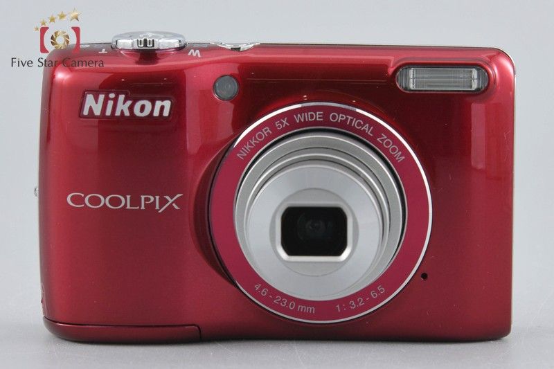 Nikon COOLPIX L26 レッド コンパクトデジタルカメラ Amazon | Nikon