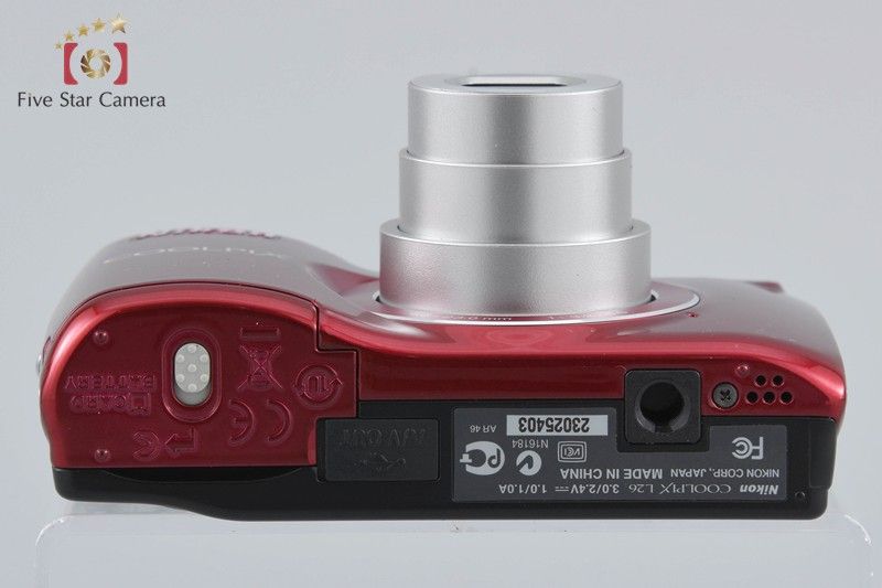 中古】Nikon ニコン COOLPIX L26 レッド コンパクトデジタルカメラ