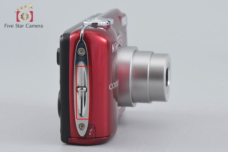 中古】Nikon ニコン COOLPIX L26 レッド コンパクトデジタルカメラ