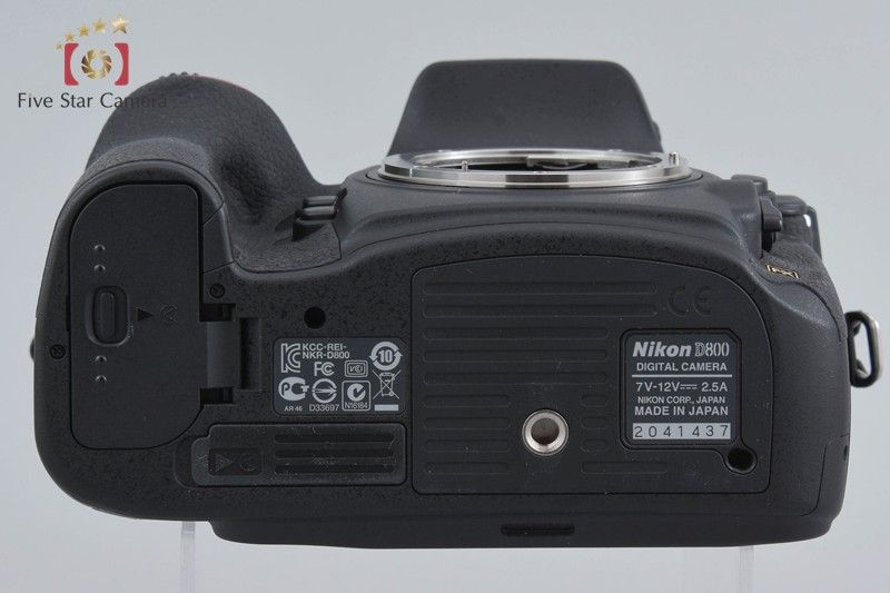 中古】Nikon ニコン D800 デジタル一眼レフカメラ シャッター回数僅少