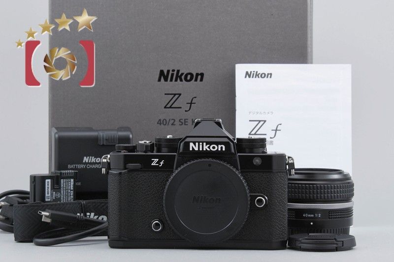 中古】Nikon ニコン Zf 40mm f/2 SE レンズキット ブラック シャッター