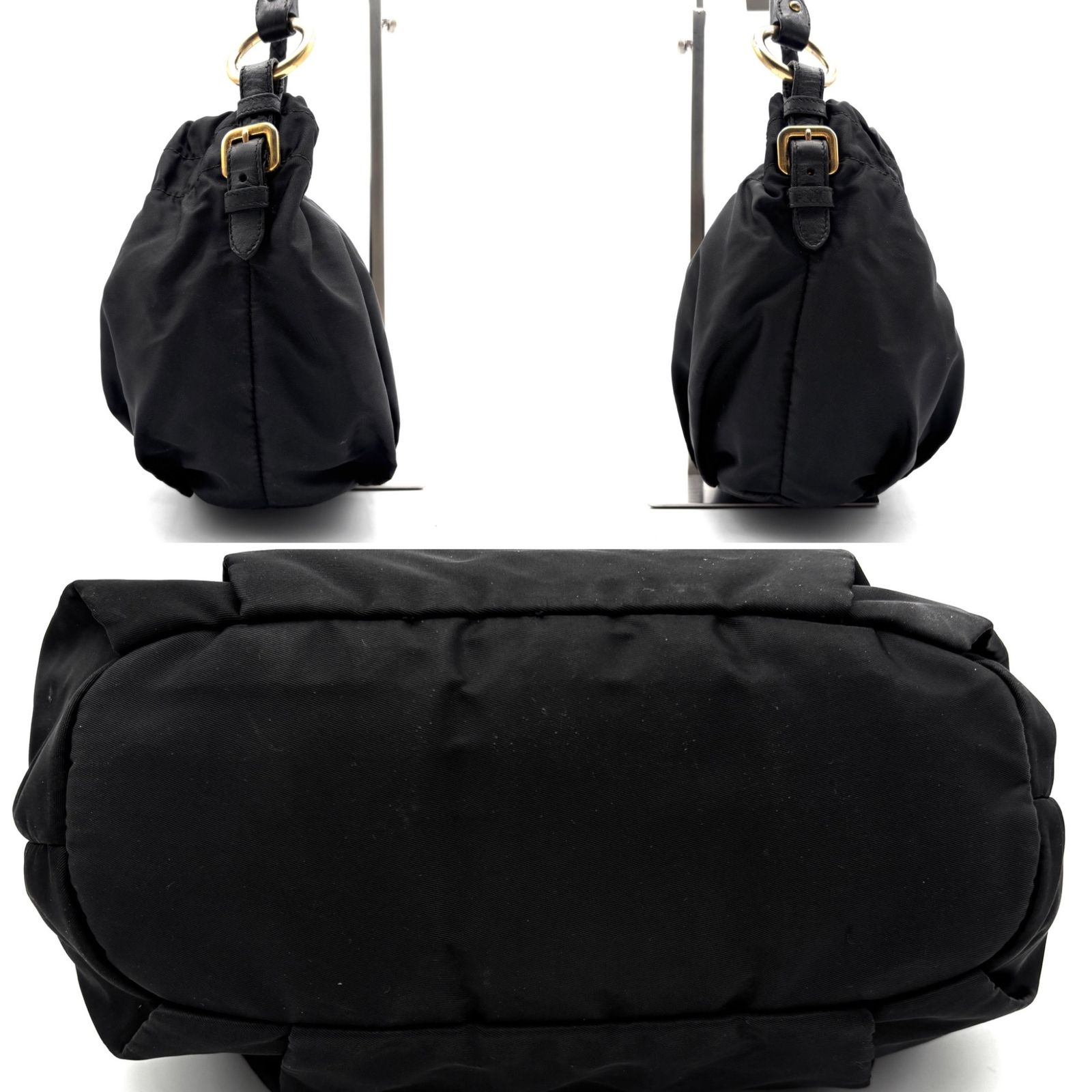 正規品 PRADA プラダ ハンドバッグ ワンショルダーバッグ 編み込み  