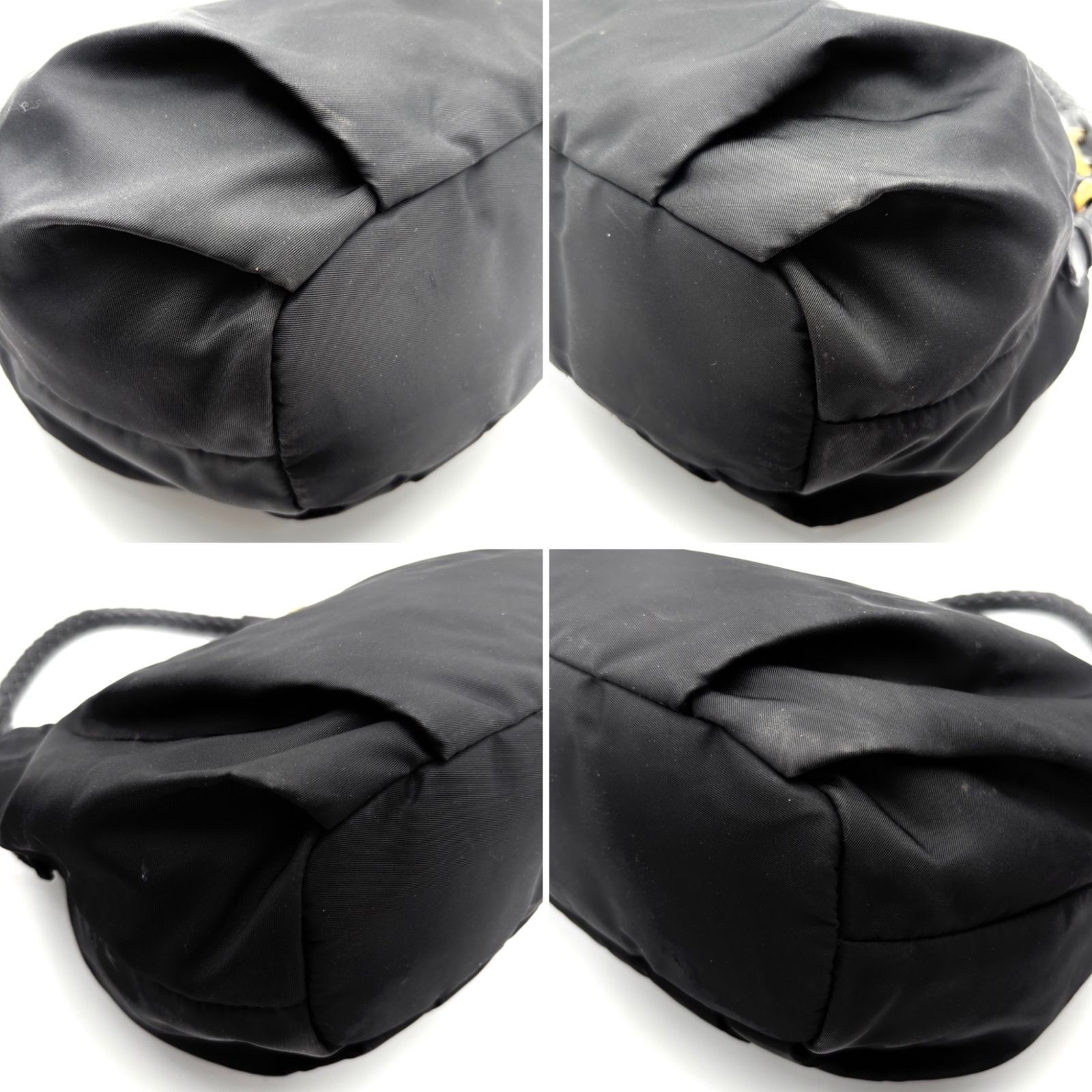 正規品 PRADA プラダ ハンドバッグ ワンショルダーバッグ 編み込み  