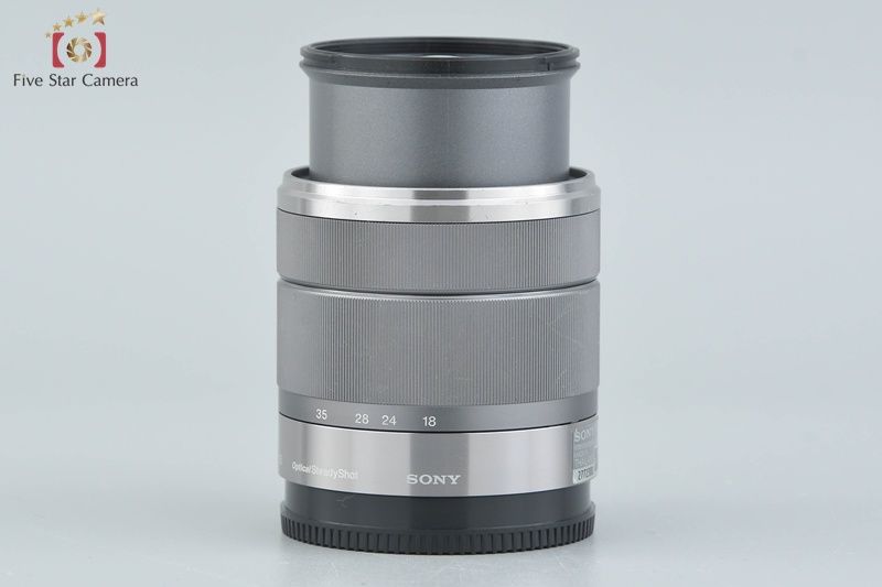 中古】SONY ソニー E 18-55mm f/3.5-5.6 OSS SEL1855 シルバー - メルカリ