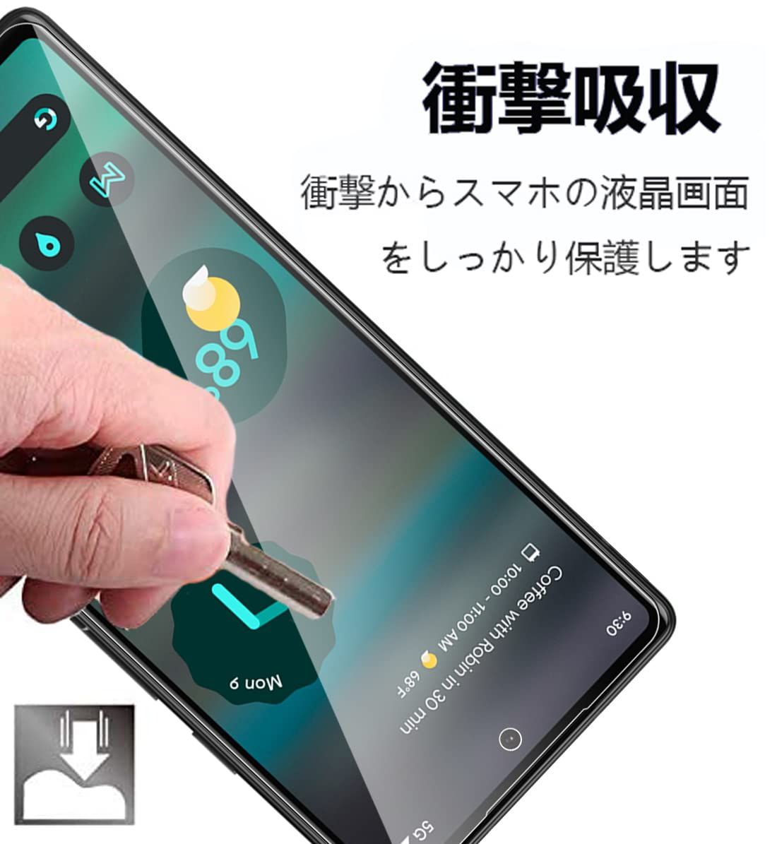 2枚セット】Pixel6 A フィルム [ZXZone] ピクセル6 A フィルム 保護