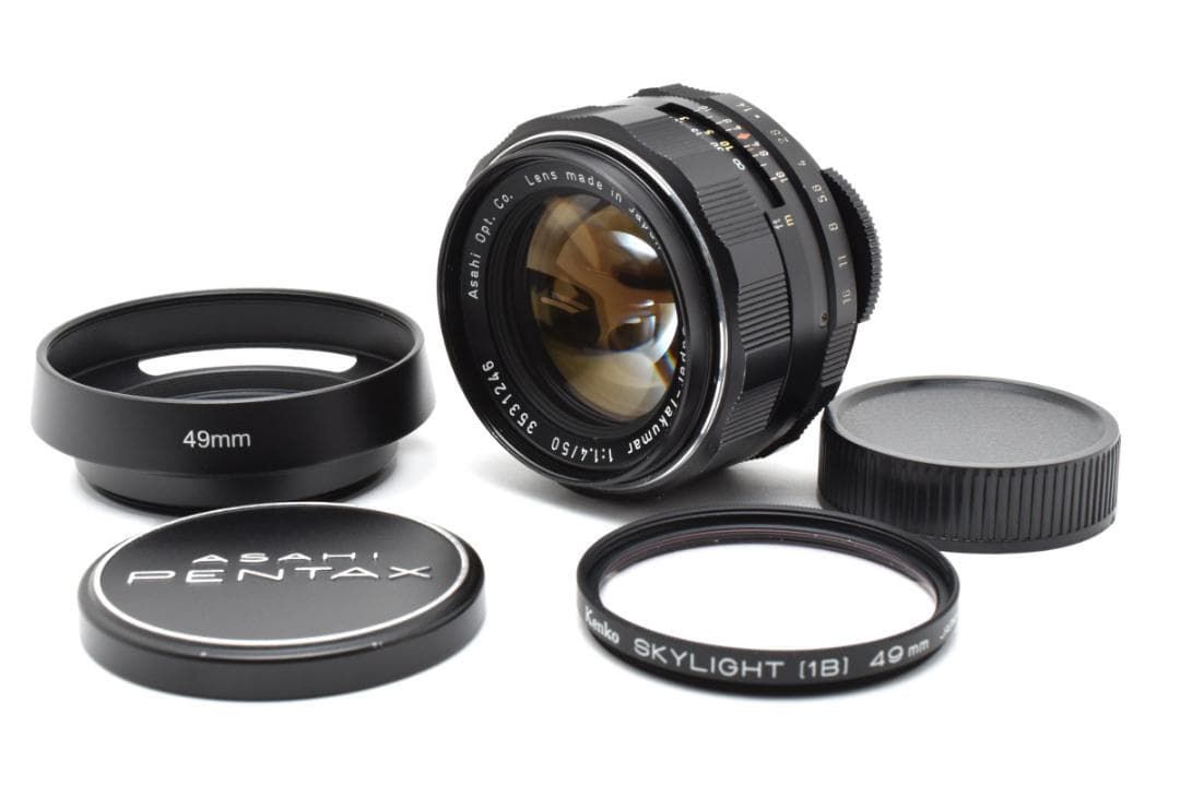 【黄変なし】Super Takumar 50mm F1.4 フード付 C135 黄変なし】Super Takumar 50mm F1.4 フード付 C135 - メルカリ