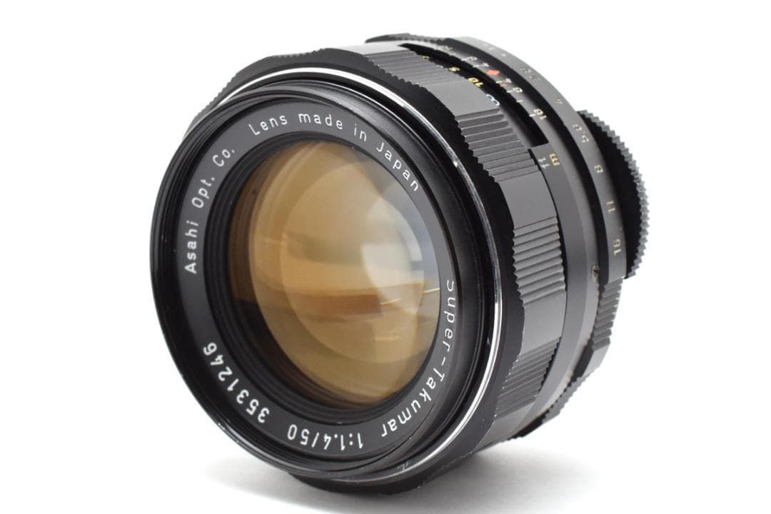 黄変なし】Super Takumar 50mm F1.4 フード付 C135 - メルカリ