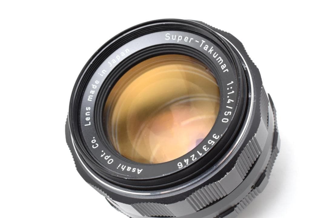 【黄変なし】Super Takumar 50mm F1.4 フード付 C135 黄変なし】Super Takumar 50mm F1.4 フード付 C135 - メルカリ