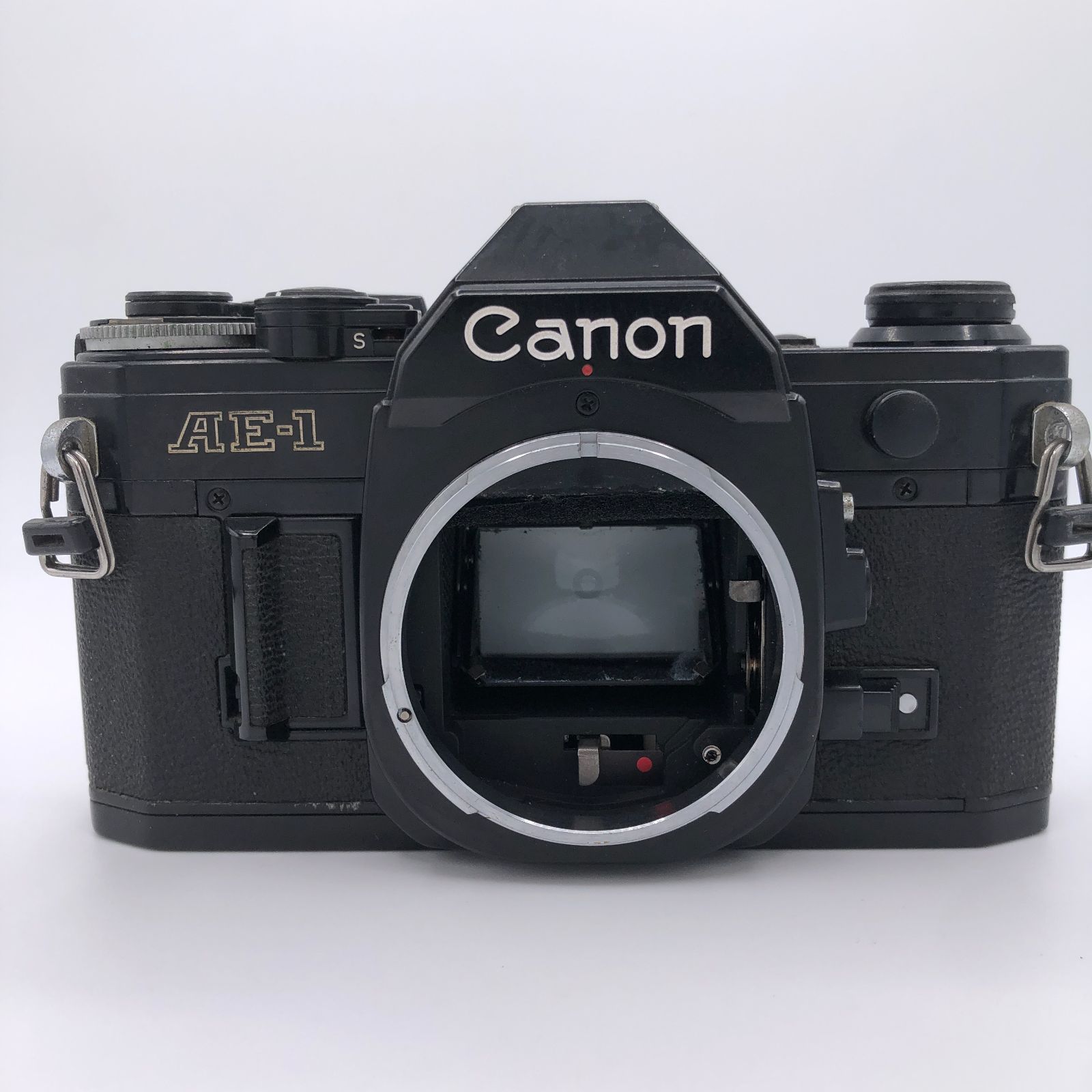 ジャンク】キヤノン Canon AE-1 ボディ ブラック フィルムカメラ 不動