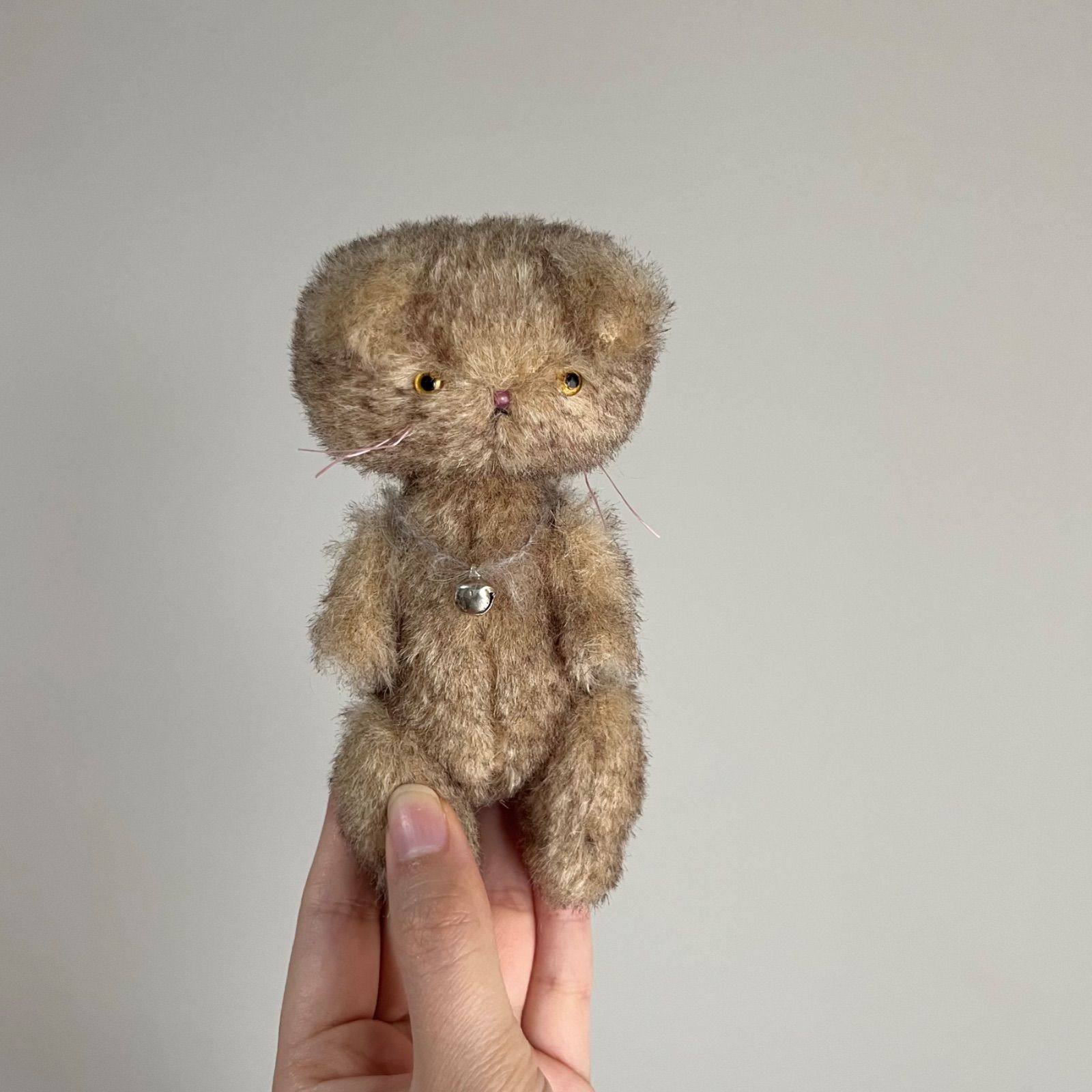 SALE !!｛ こぐまみたいな子 ｝ ぬいぐるみ 作家 ねこ テディベア