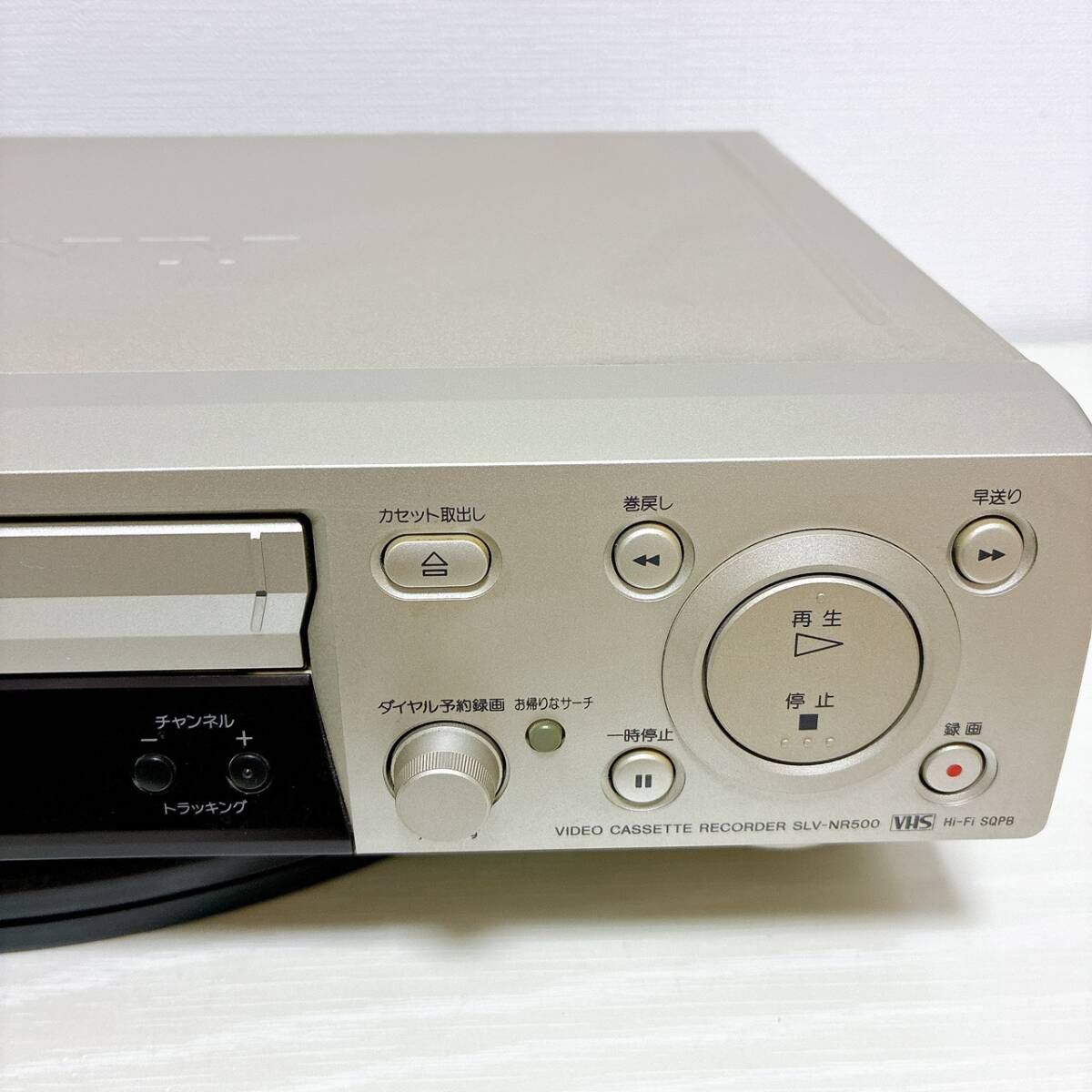 T10180000 【整備品】 SONY ソニー ビデオデッキ VHS SLV-NR500 