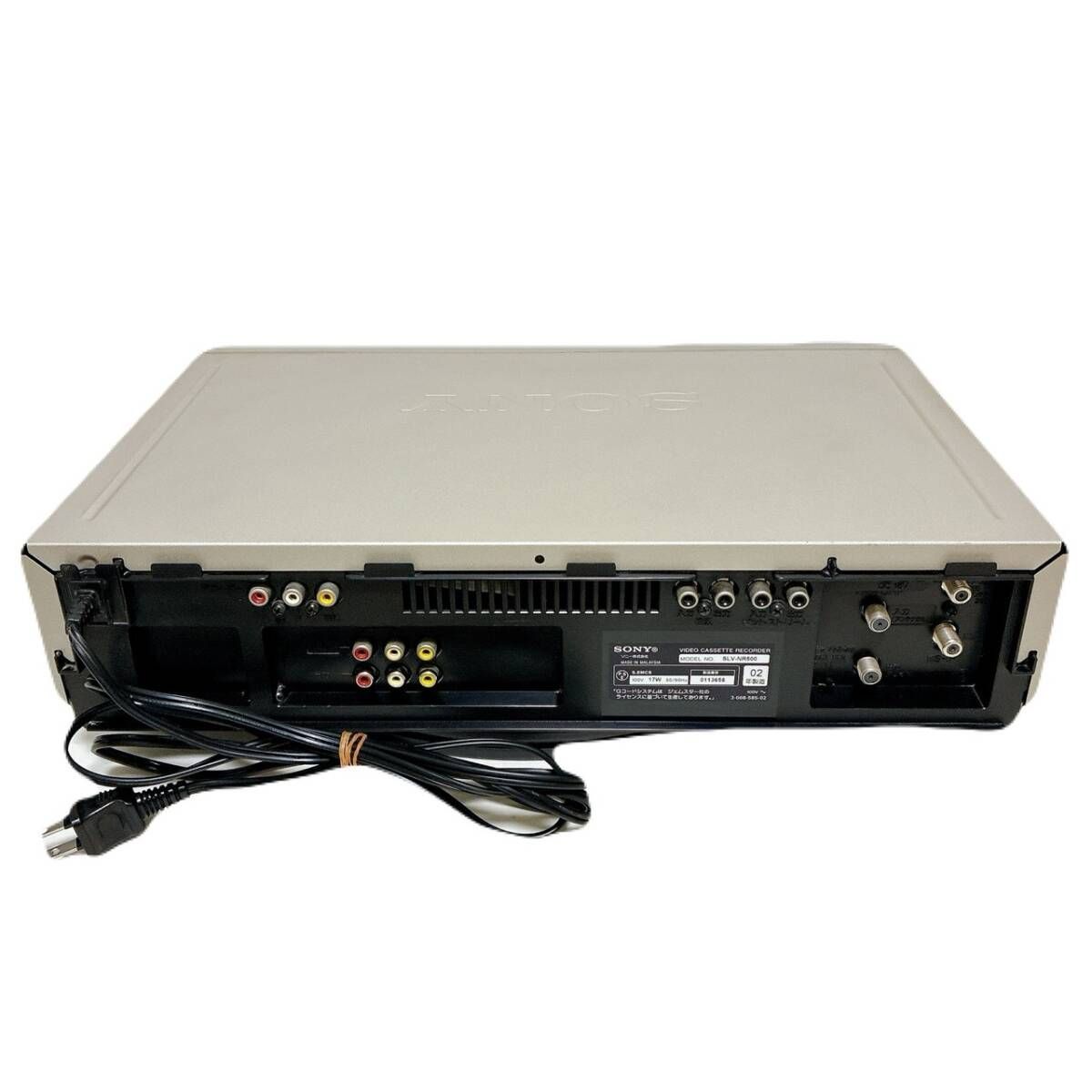 T10180000 【整備品】 SONY ソニー ビデオデッキ VHS SLV-NR500 