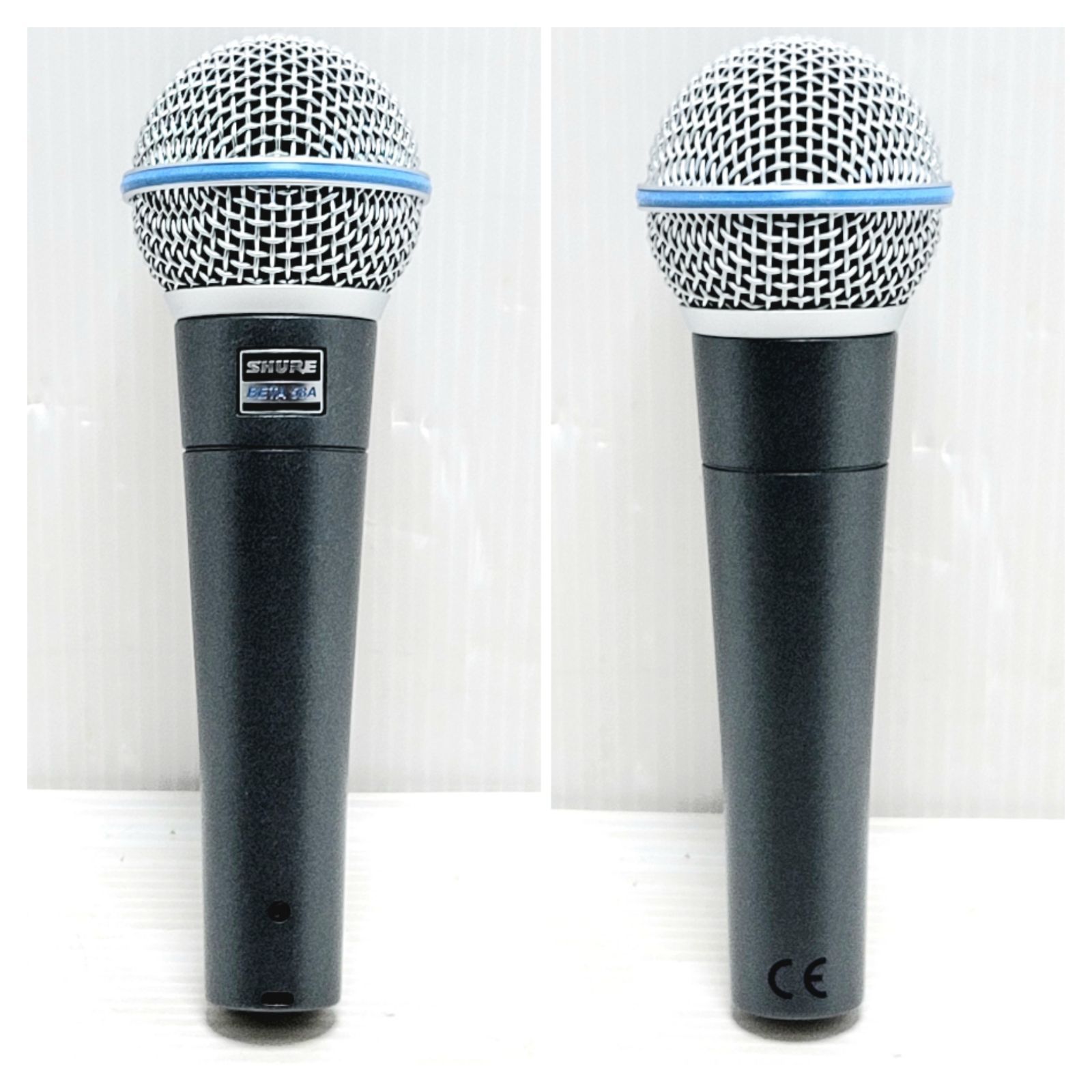 正常動作品】SHURE BETA58A ダイナミックマイク - メルカリ