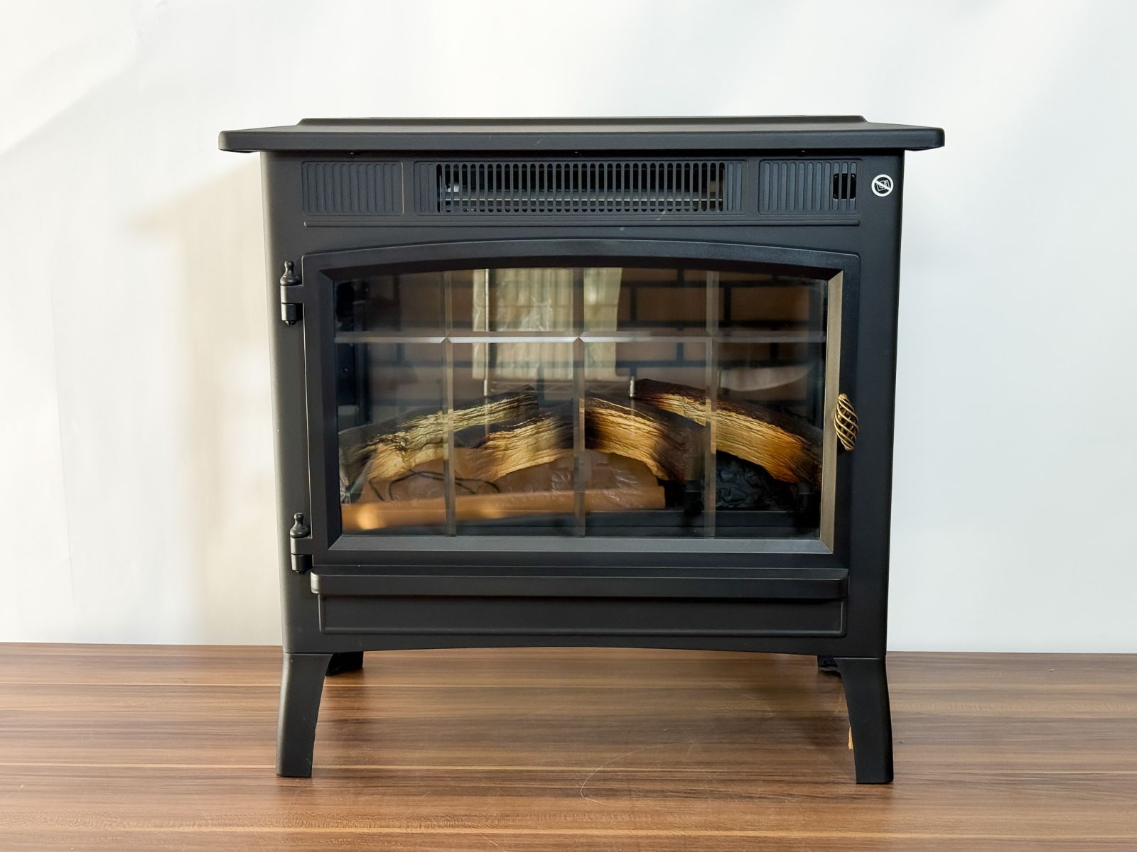 暖炉風 電気ファンヒーター DFI-5010-01 1000W 中古 - メルカリ