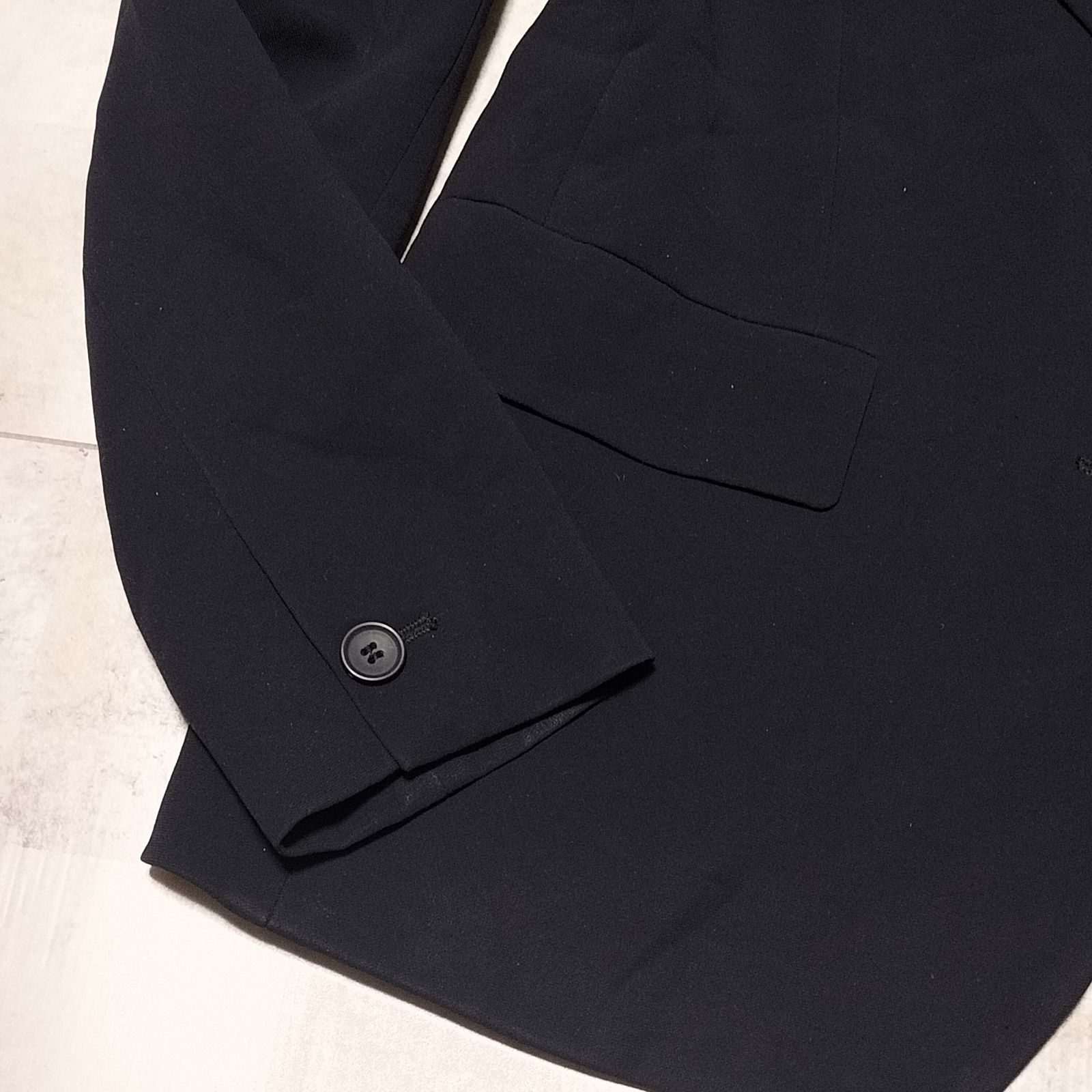 白タグ✨マックスマーラ カシミヤ混 テーラードジャケット ブレザー ネイビー 白タグ✨マックスマーラ カシミヤ混 テーラードジャケット ブレザー