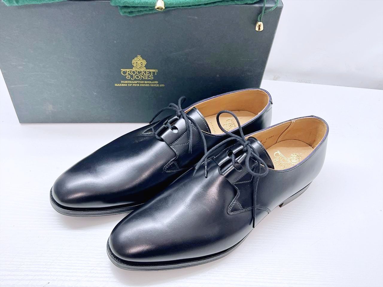 美品 CROCKETT＆JONES クロケット＆ジョーンズ ポールスミス別注