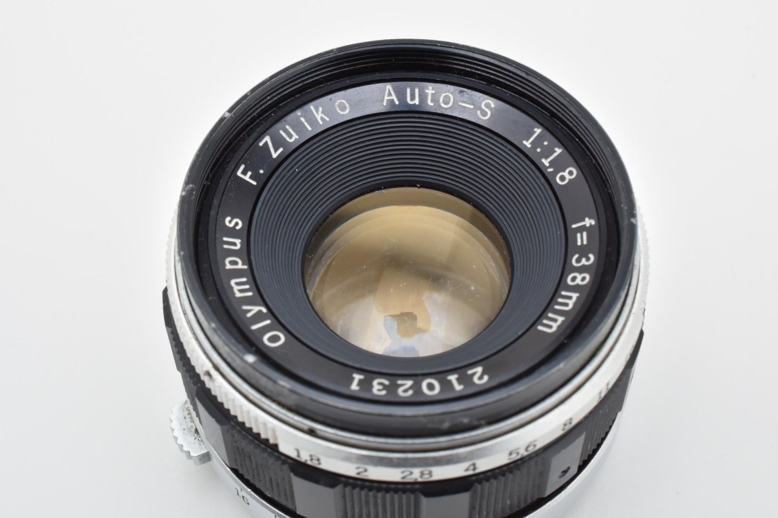 OLYMPUS PEN-F Zuiko 38mm f1.8 ジャンク扱い ☆ジャンク☆ オリンパス Olympus F.Zuiko Auto-S 38mm F1.8 PEN FT用