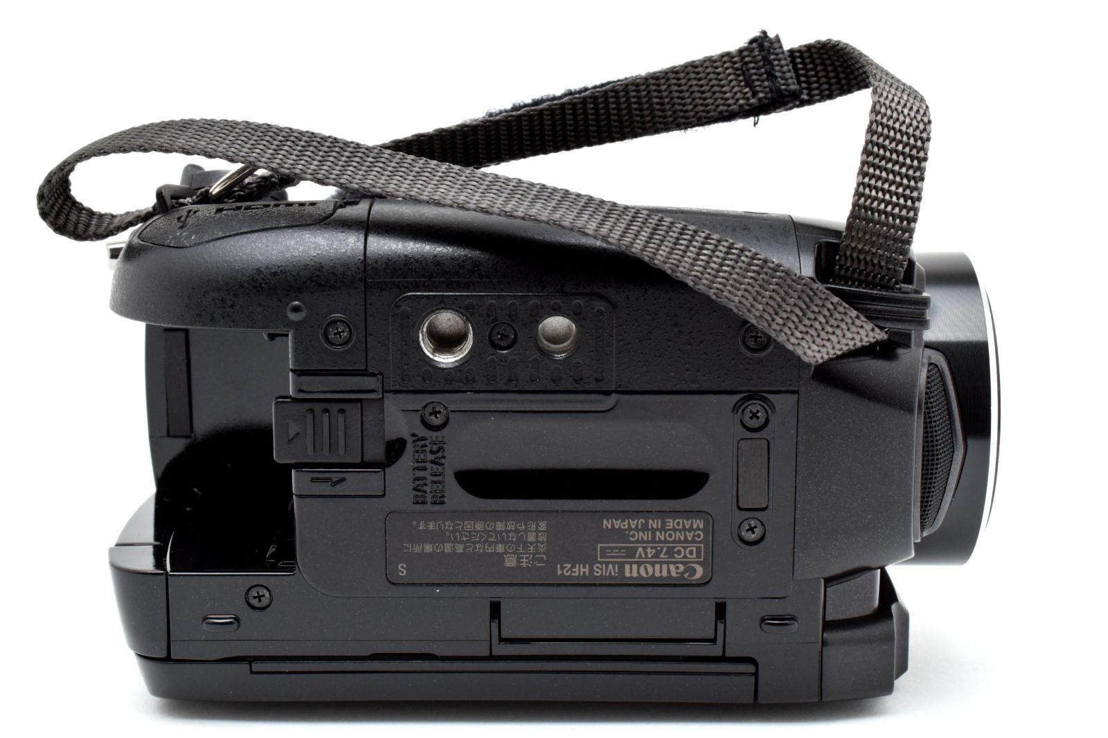 返品保証】☆良品☆ キヤノン Canon iVIS HF21 黒 ブラック アイビス