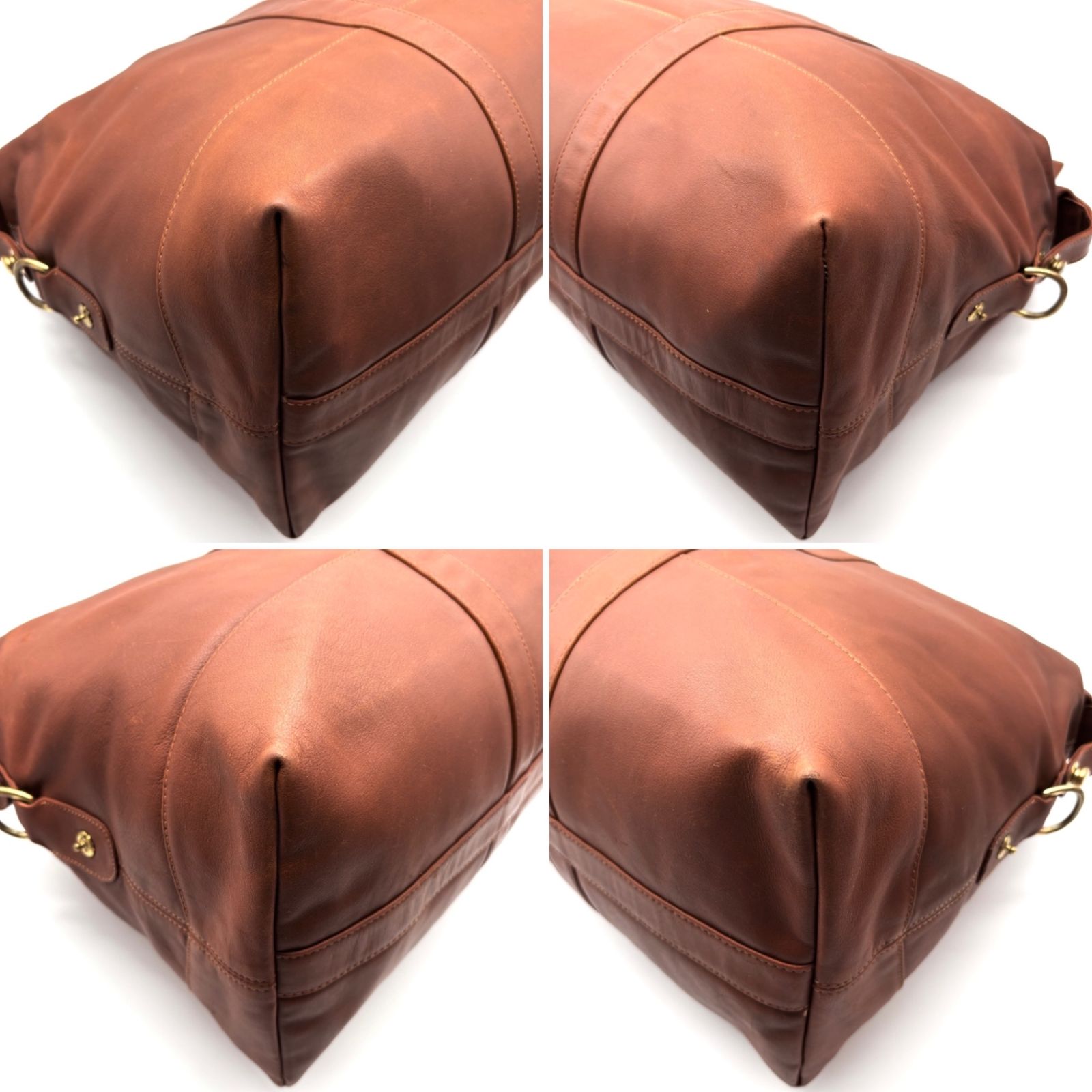 美品 OLD COACH オールドコーチ 2way ボストンバッグ グラブタンレザー