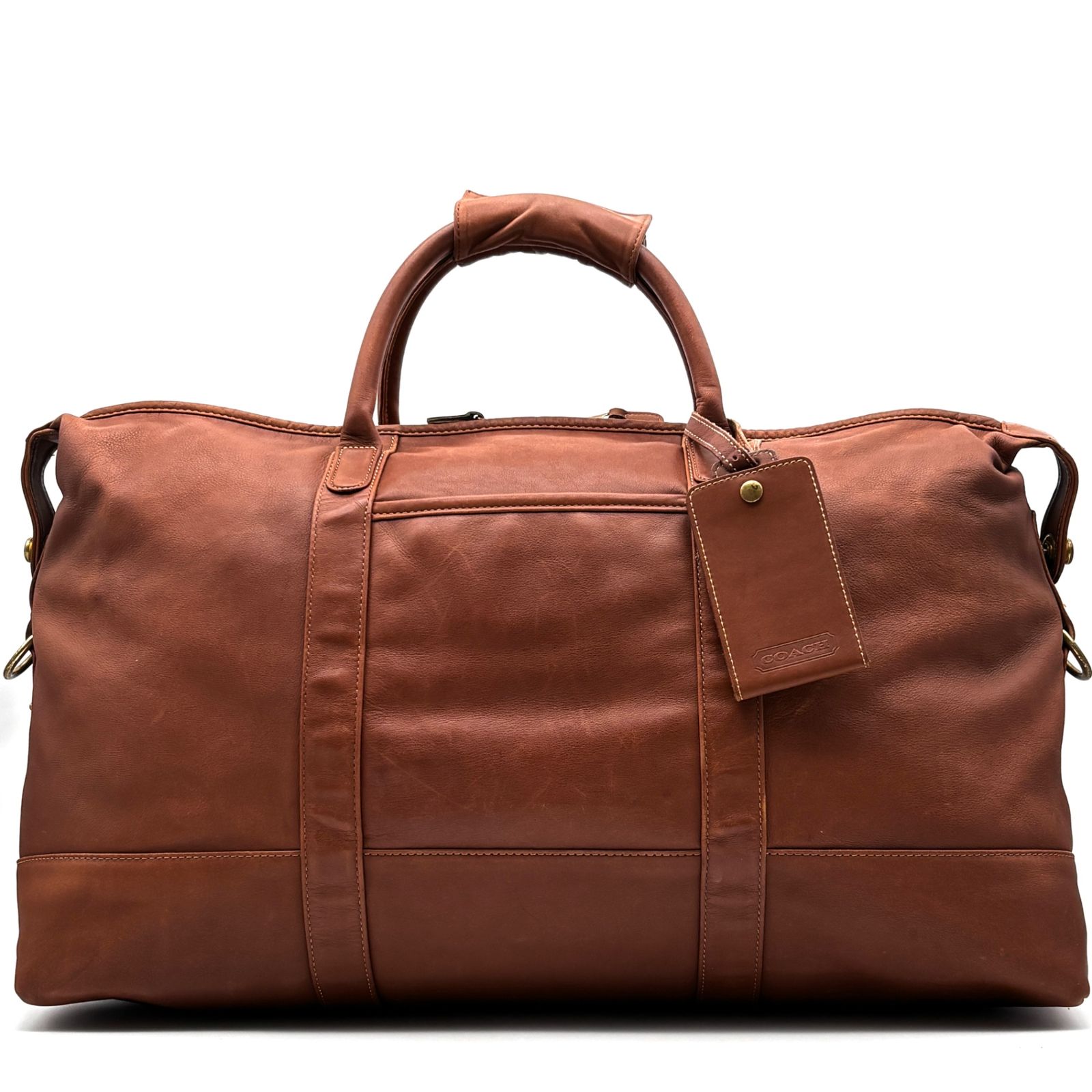 美品 OLD COACH オールドコーチ 2way ボストンバッグ グラブタンレザー