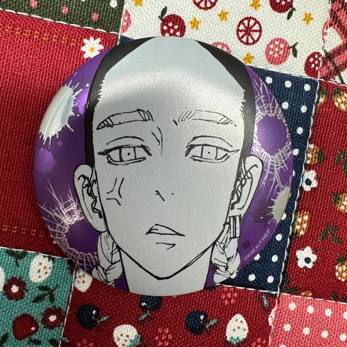 東京リベンジャーズ 東リベ 原画展 缶バッジ　灰谷蘭 東京リベンジャーズ原画展 灰谷 らん 缶バッジ - メルカリ