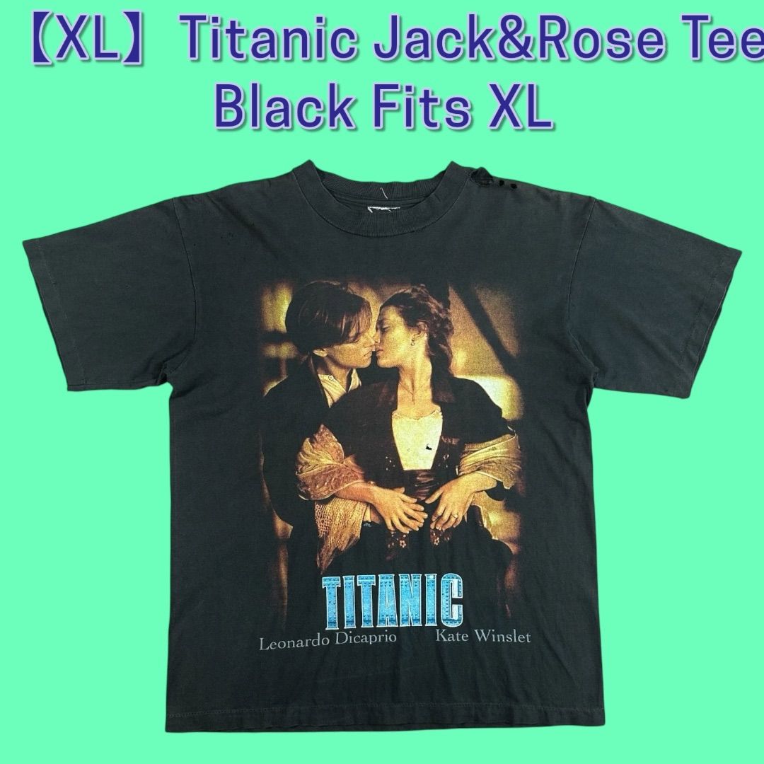 Titanic Jack&Rose Tee Black Fits XL