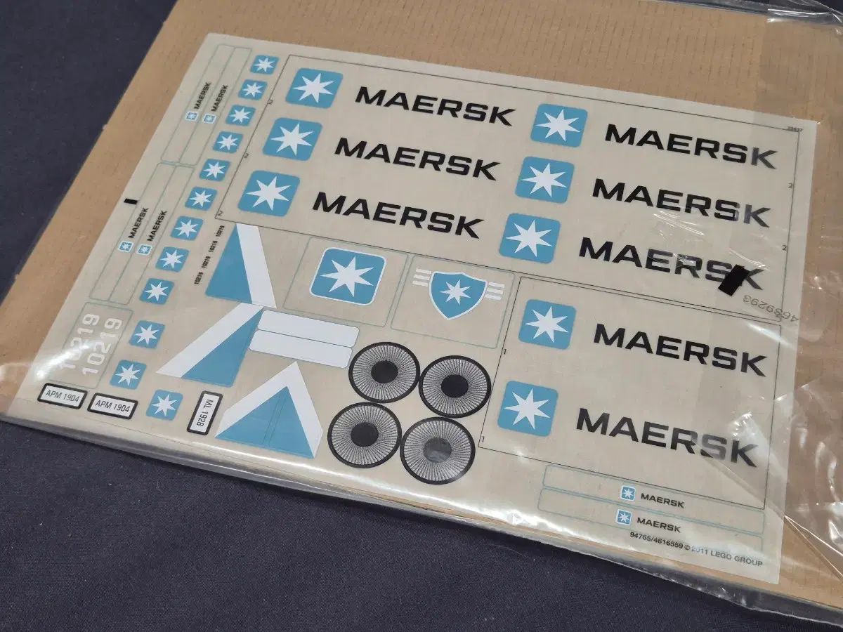  LEGO 10219 マスク トレイン ステッカー その他 おもちゃ