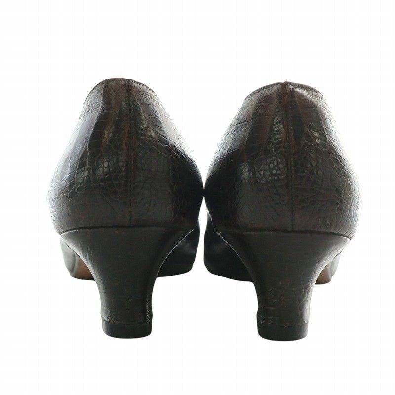 サルヴァトーレフェラガモ Salvatore Ferragamo パンプス レザー