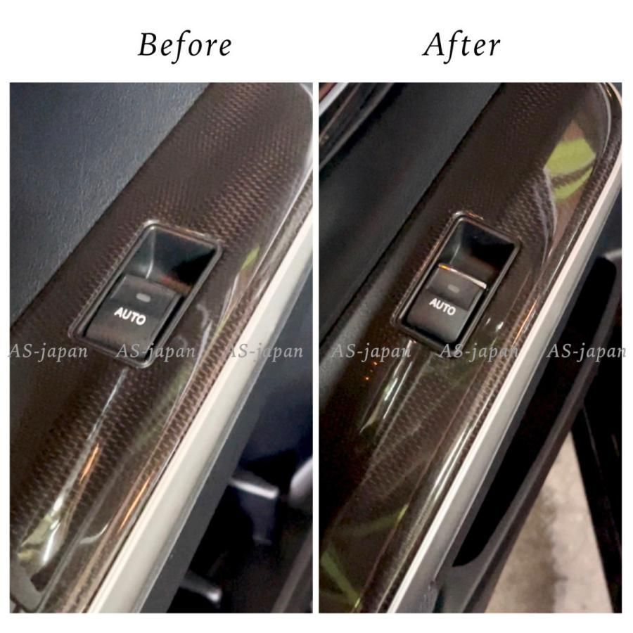 130系 マークX 専用設計 パワーウィンドウ スイッチ メッキ 装飾カバー