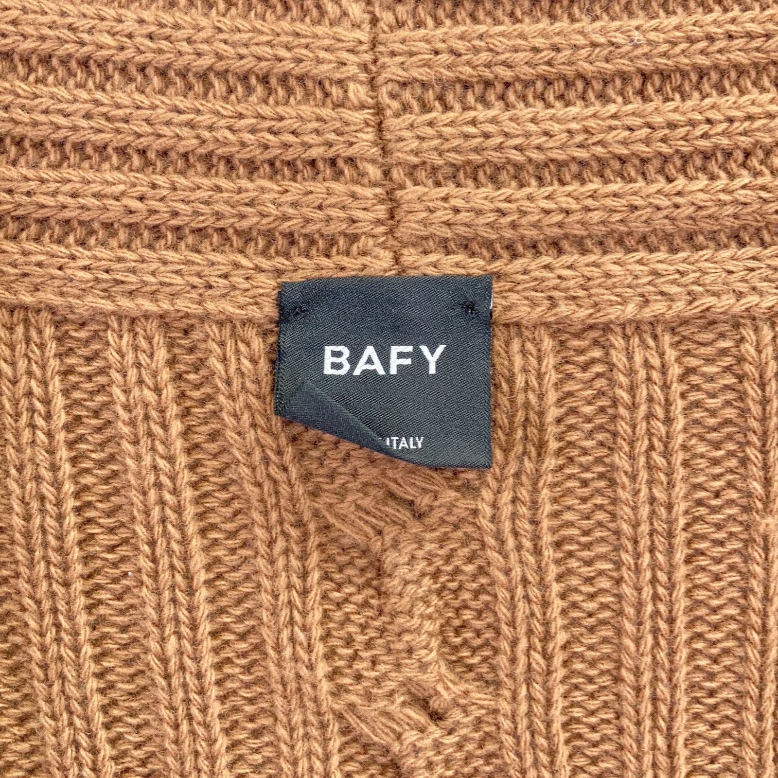 BAFY バフィー 3712_CABLE-CD/knit ｹｰﾌﾞﾙﾆｯﾄｶｰﾃﾞｨｶﾞﾝ 48 - メルカリ