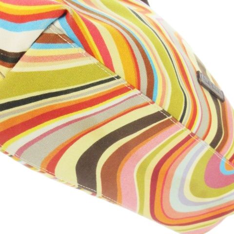 ポールスミス PAUL SMITH ショルダーバッグ キャンバス レザー 革