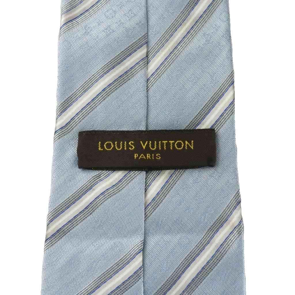 ルイヴィトン LOUIS VUITTON ネクタイ 絹 シルク レギュラータイ