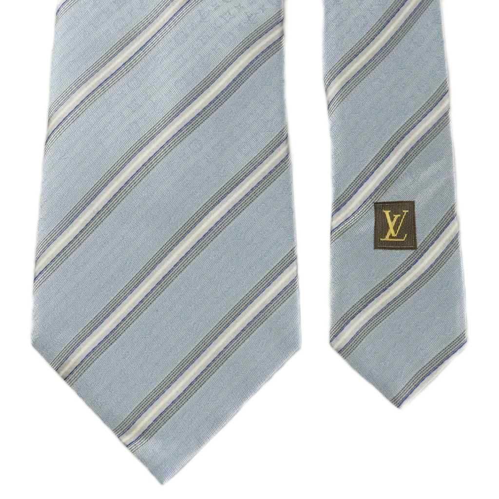ルイヴィトン LOUIS VUITTON ネクタイ 絹 シルク レギュラータイ