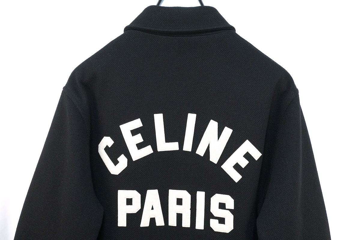 24SS CELINE BASEBALL TEDDY JACKET セリーヌ ベースボール テディ 
