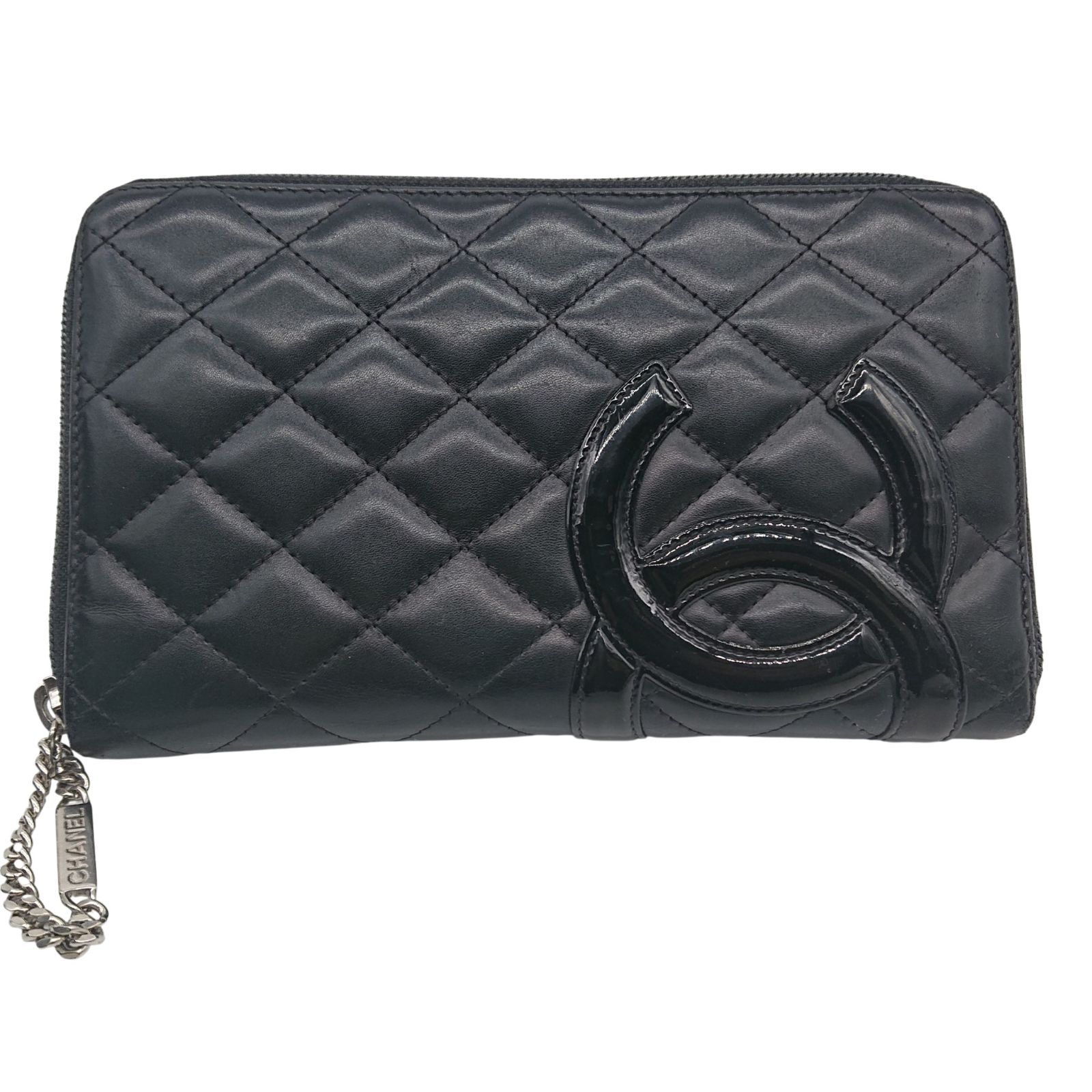 美品】CHANEL シャネル 長財布 オーガナイザー カンボンライン