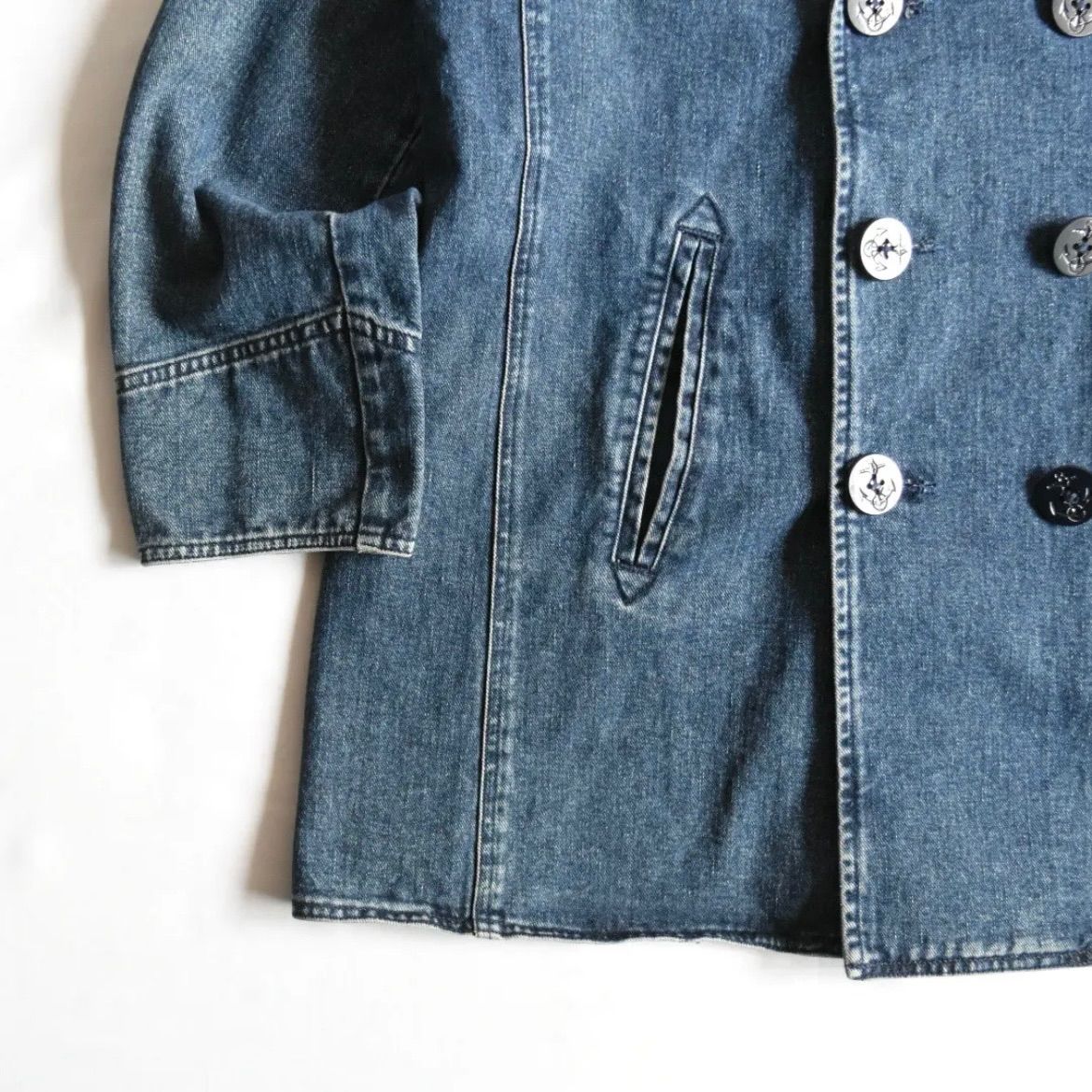 LAUREN ralph lauren denim P coat ラルフ ローレン デニム ピーコート